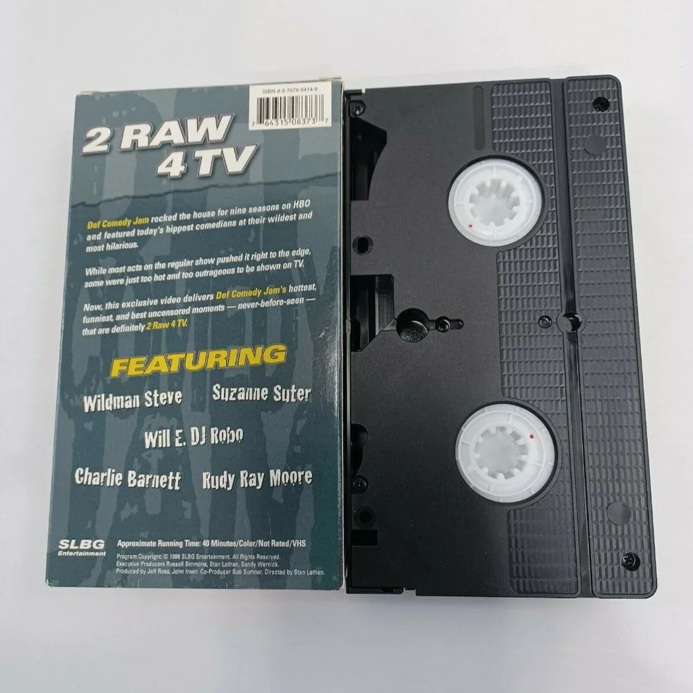 Russell Simmons Def Comedy Jam 2 Raw 4 TV VHS Tape